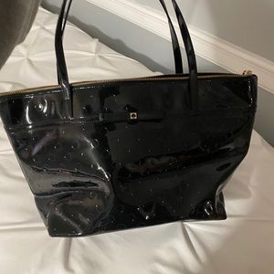 Kate spade patent leather tote bag
